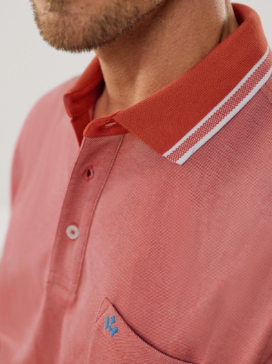 Extraglatt-Polo Bicolor Terra