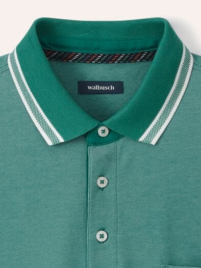Extraglatt-Polo Bicolor Mint