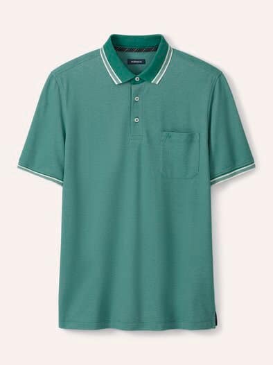 Extraglatt-Polo Bicolor Mint