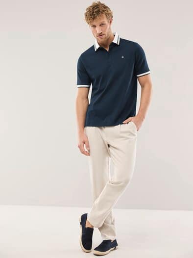 Interlock Polo Marine