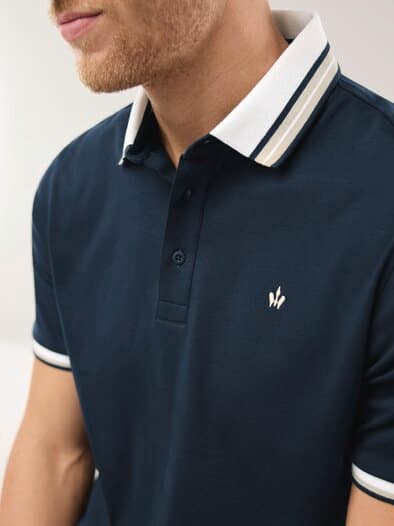 Interlock Polo Marine