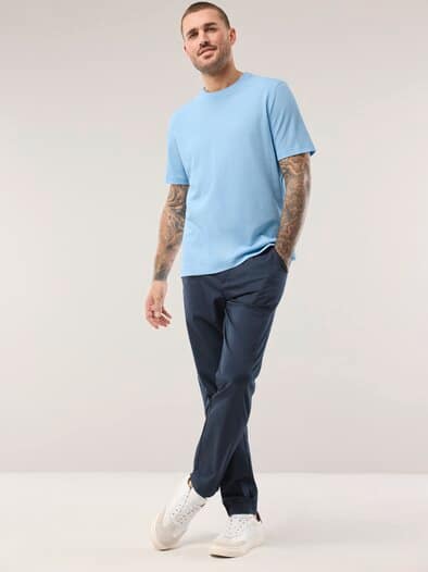 Struktur T-Shirt Chambray