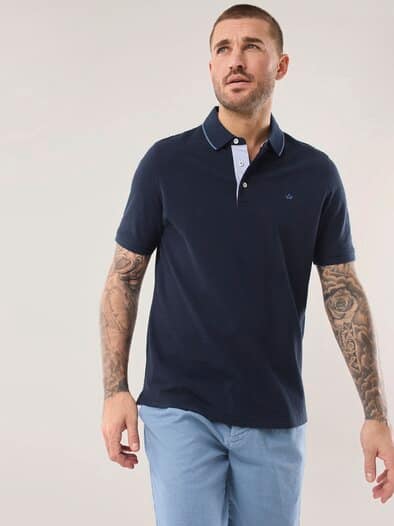 Melange Polo Marine