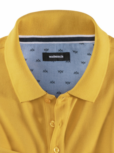 Pique-Polo Pima Cotton Gelb