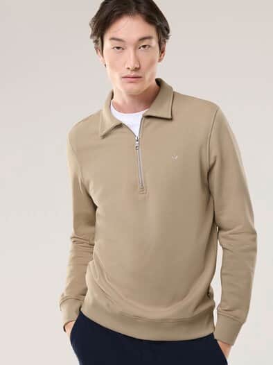 Polo Sweat Sand