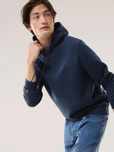 Easycare Kapuzen-Sweatshirt Marine