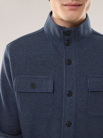 Sweatjacke Marine Melange