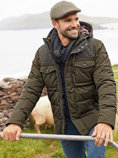 Steppjacke Tweed Steppjacke Tweed