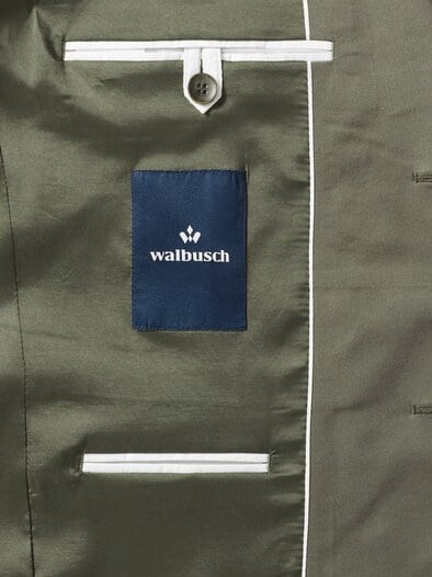 Anzug-Sakko aus Baumwollmix Khaki