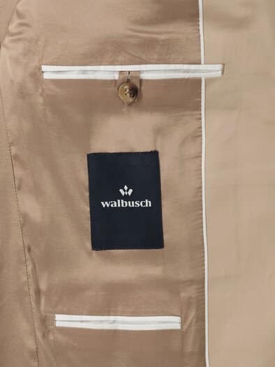 Anzug-Sakko aus Baumwollmix Beige