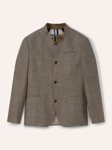 Reiseleinen-Janker Beige