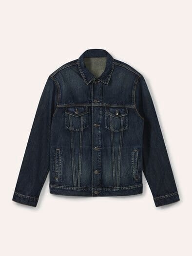 Jeansjacke Blau