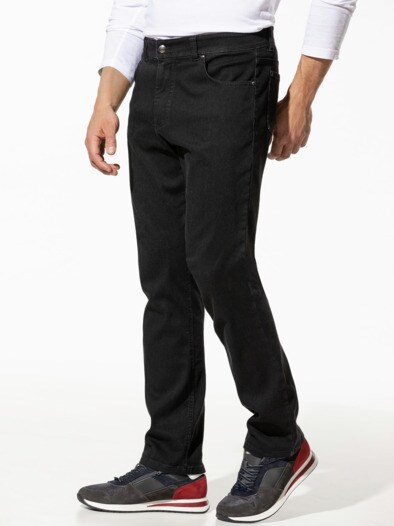Jogger-Jeans Winterwarm Black