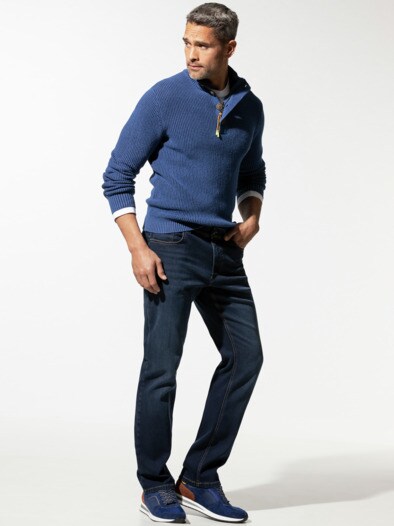 Jogger-Jeans Winterwarm Blue
