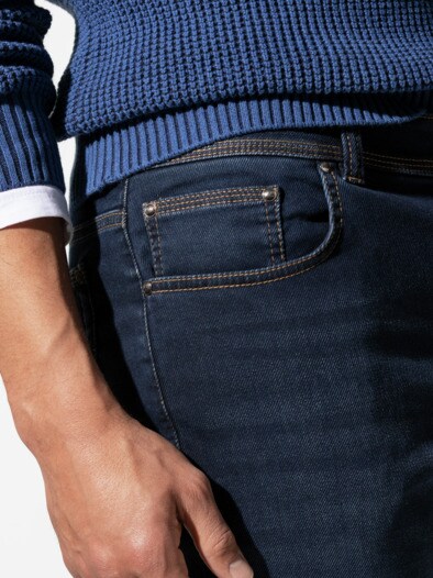 Jogger-Jeans Winterwarm Blue