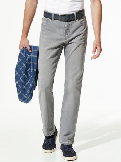 Jeans Sattlerstich Grey