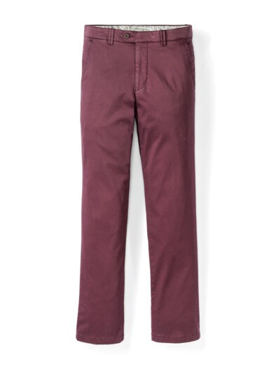 Pima Baumwoll-Chino Palme Pima Baumwoll-Chino Palme