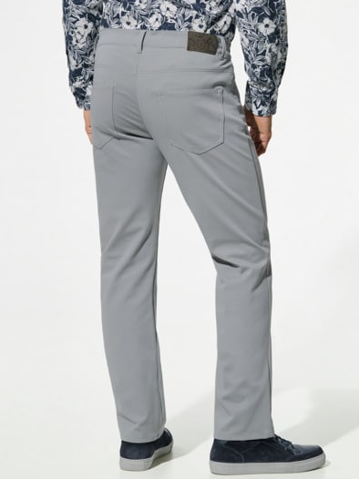 Five Pocket Stretch & Relax Hellgrau