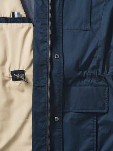 Multitaschen Jacke Marine