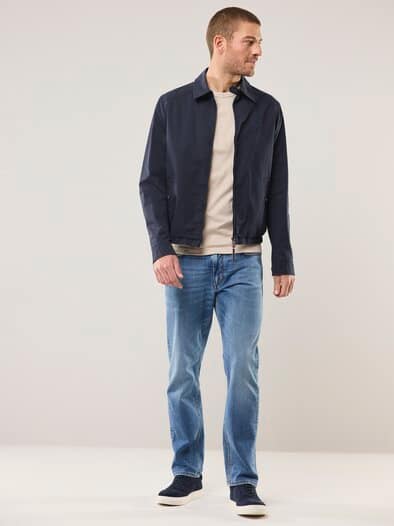 Baumwoll Blouson Marine