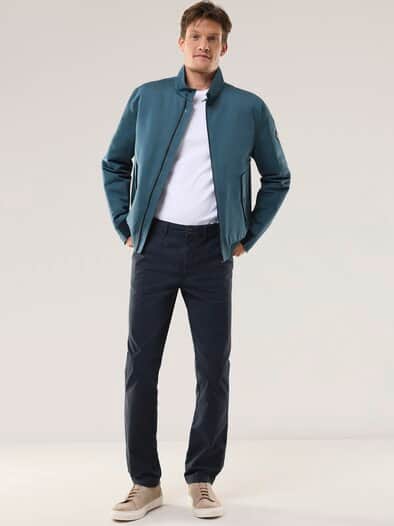 Freizeitblouson Rauchblau