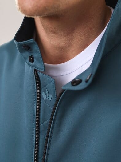 Freizeitblouson Rauchblau