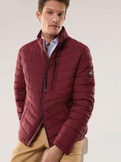 Klima Leichtsteppjacke Rot