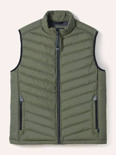 Klima Leichtsteppweste Khaki