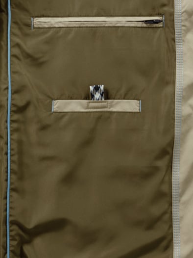 Ultrasonic Leichtsteppweste Beige