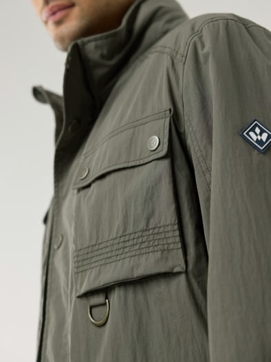 Aquastop Traveller Jacke Oliv