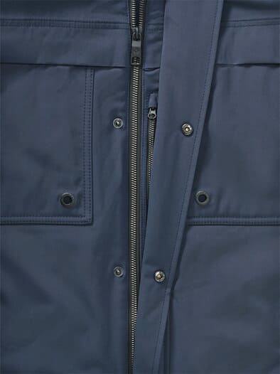 Wasserdichte Funktionsjacke Marine