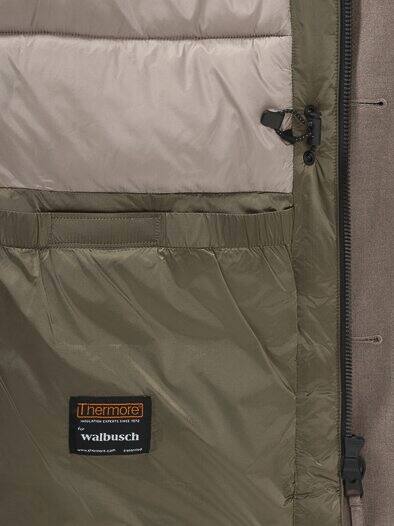Wasserdichter Thermoparka Beige