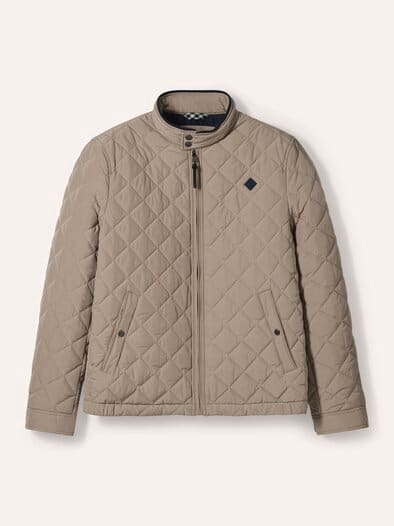 Ultrasonic Leichtsteppjacke Beige