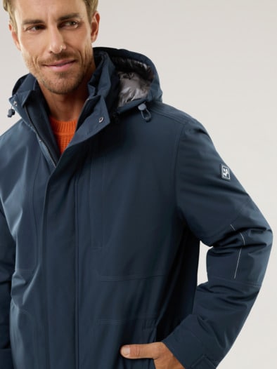 Aquastop Wetterjacke Marine