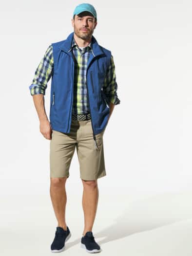 Flexweste Pack & Go Kobalt