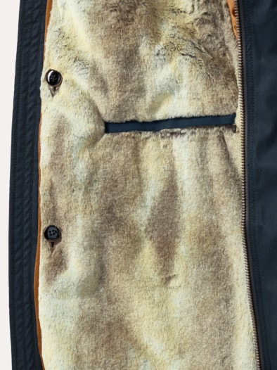 Aquastop Winterjacke Marine