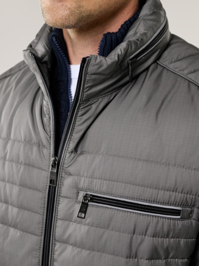 Microfaser Leichtjacke 2.0 Stein