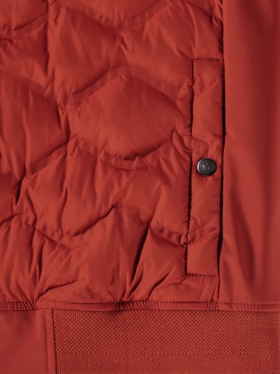 Klima Leichtblouson Ziegelrot