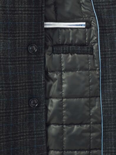 Wollmix Cabanjacke Dunkelgrau