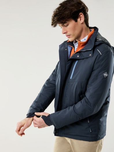 Aquastop Multifunktionsjacke Marine