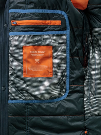 Aquastop Multifunktionsjacke Rotorange