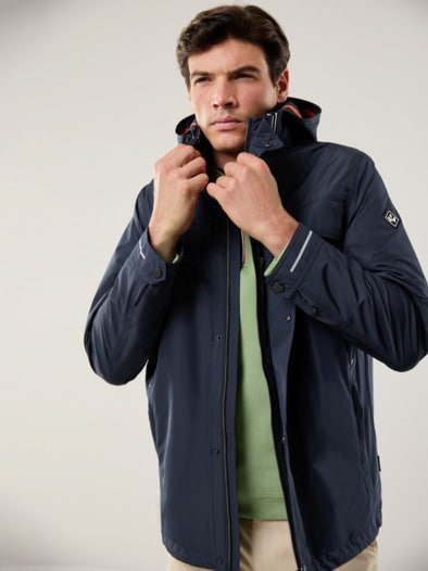 Aquastop Reisejacke Marine