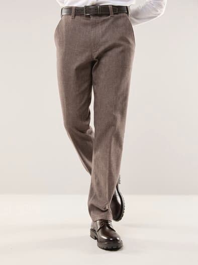 Gürtel-Chino Wool-Look Sand