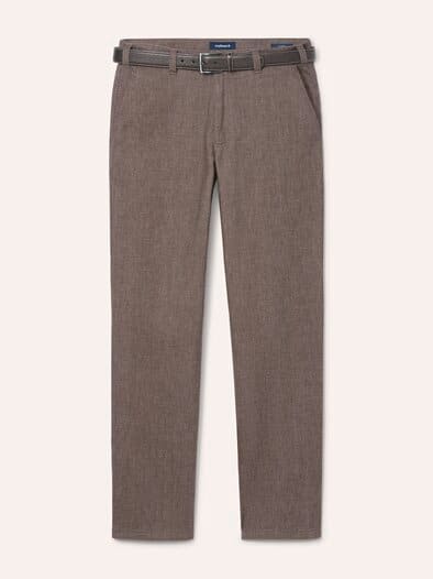 Gürtel-Chino Wool-Look Sand