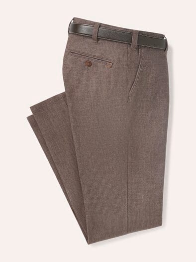 Gürtel-Chino Wool-Look Sand