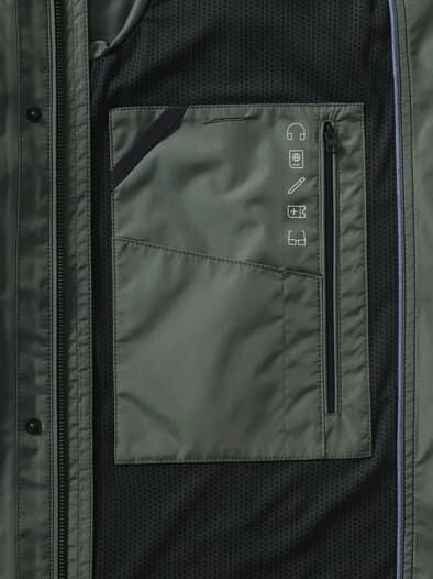 Aquastop Reisejacke Salbei