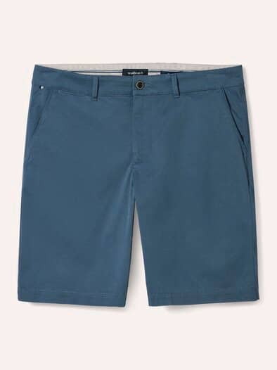 Chino Shorts Jeansblau