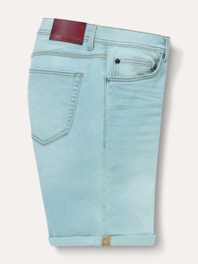 Jogger-Jeans Shorts Bleached