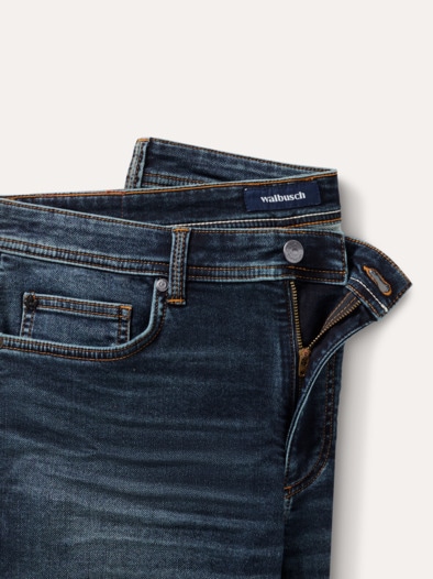 Jogger-Jeans Shorts Dark Blue