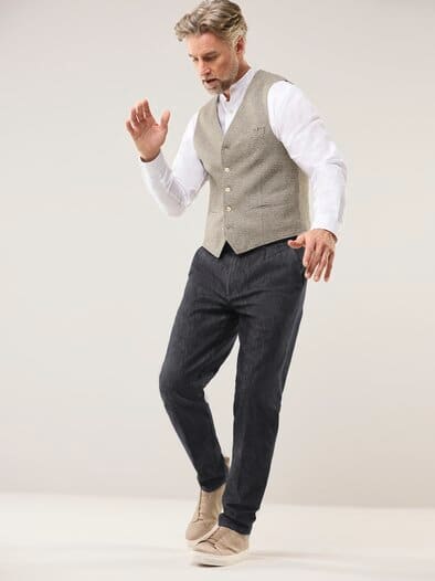 Premium Chino Blue Black